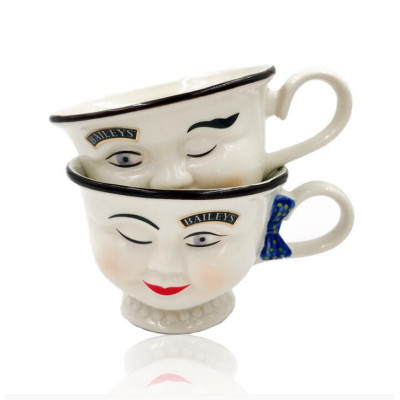 ビンテージ・ベイリー陶器コーヒーカップ